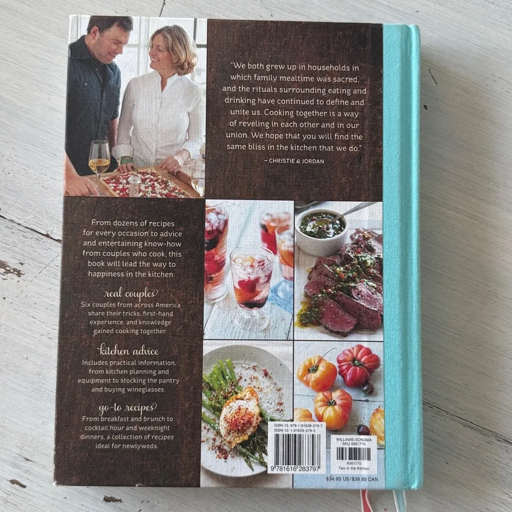Williams Sonoma Two in the Kitchen - A Cookbook for Newlyweds - 2012